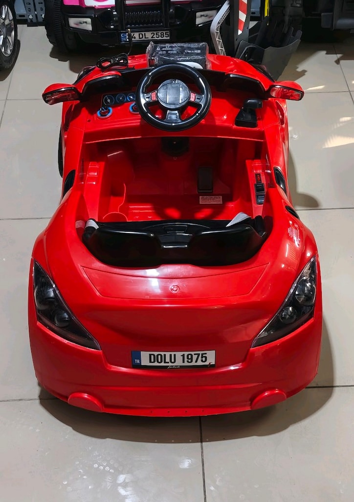 AnkaCar ÇOCUK OTO GALERİ 3İLERİ BLUETOOTH KUMANDALI 12+12 AKÜLÜ ARABA - 5
