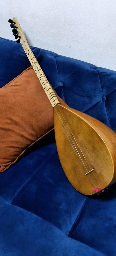 satılık ceviz ağacından yapılmış saz - 4
