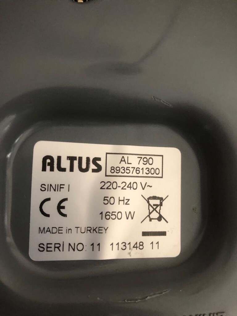 Altus Elektrikli Çay Makinası Alt Taban - 8