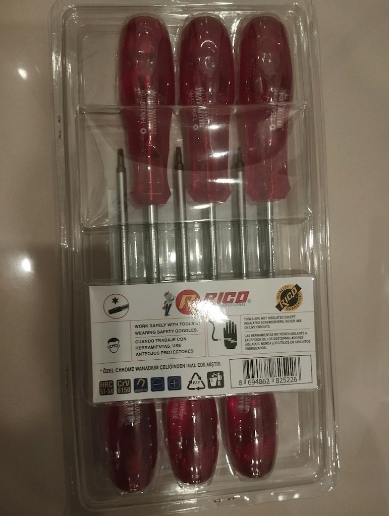 RİCO 6 PARÇA TORX TORNAVİDA SETİ - 2