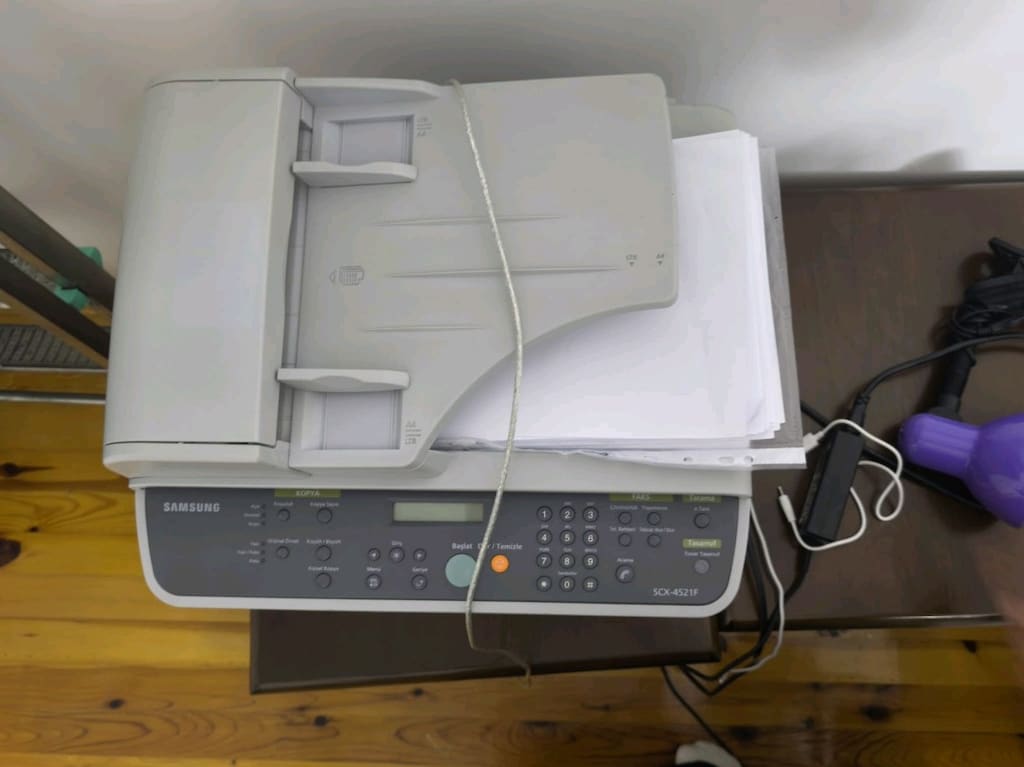 i7 HP dokunmatik bilgisayar ve yazıcı - 9