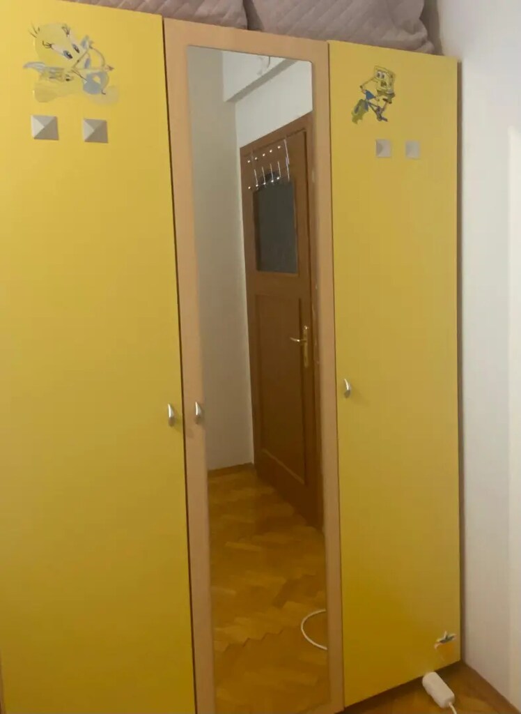 Çilek Mobilya 3'lü set. Gardırop, şifonyer ve komodin - 2