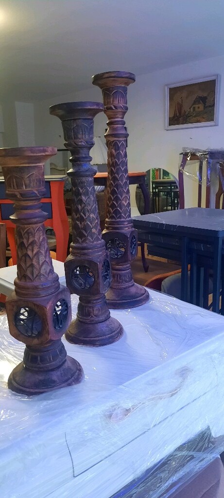ahşap mumluk çok eski tarihi - 3