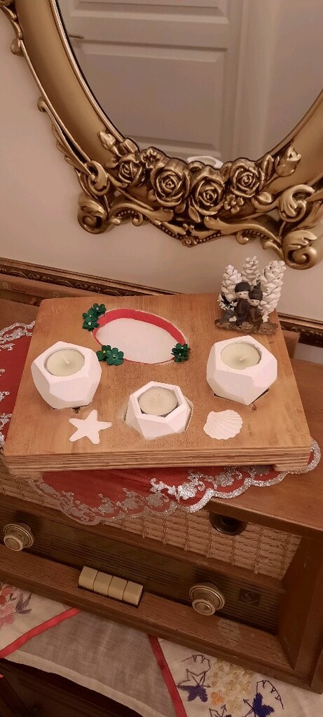 özel romantik sunum tablası dekoratif ürünler - 7