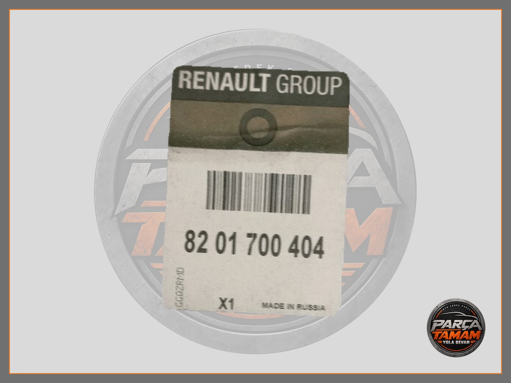 DACİA DUSTER MOTOR ALT KORUMA SACI 8201700404 - 4