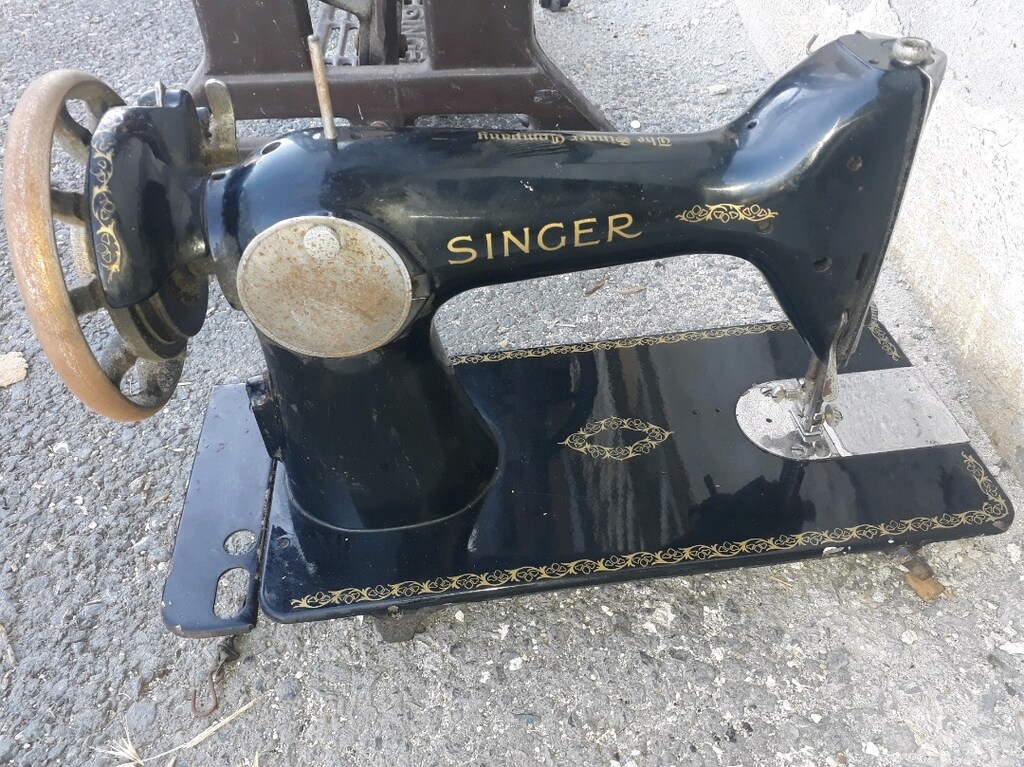 dikiş makinesi eski antika - 6