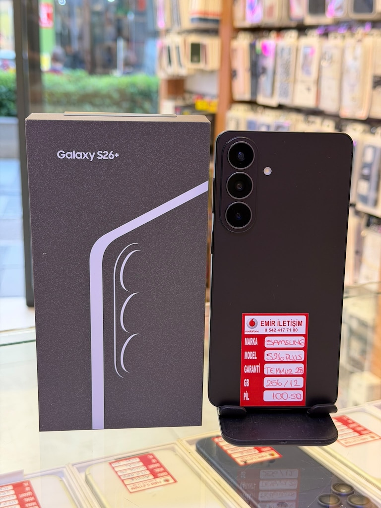 S26 PLUS 256 GB 3 HAFTA KULLANILMIŞ PİL 100 - 3