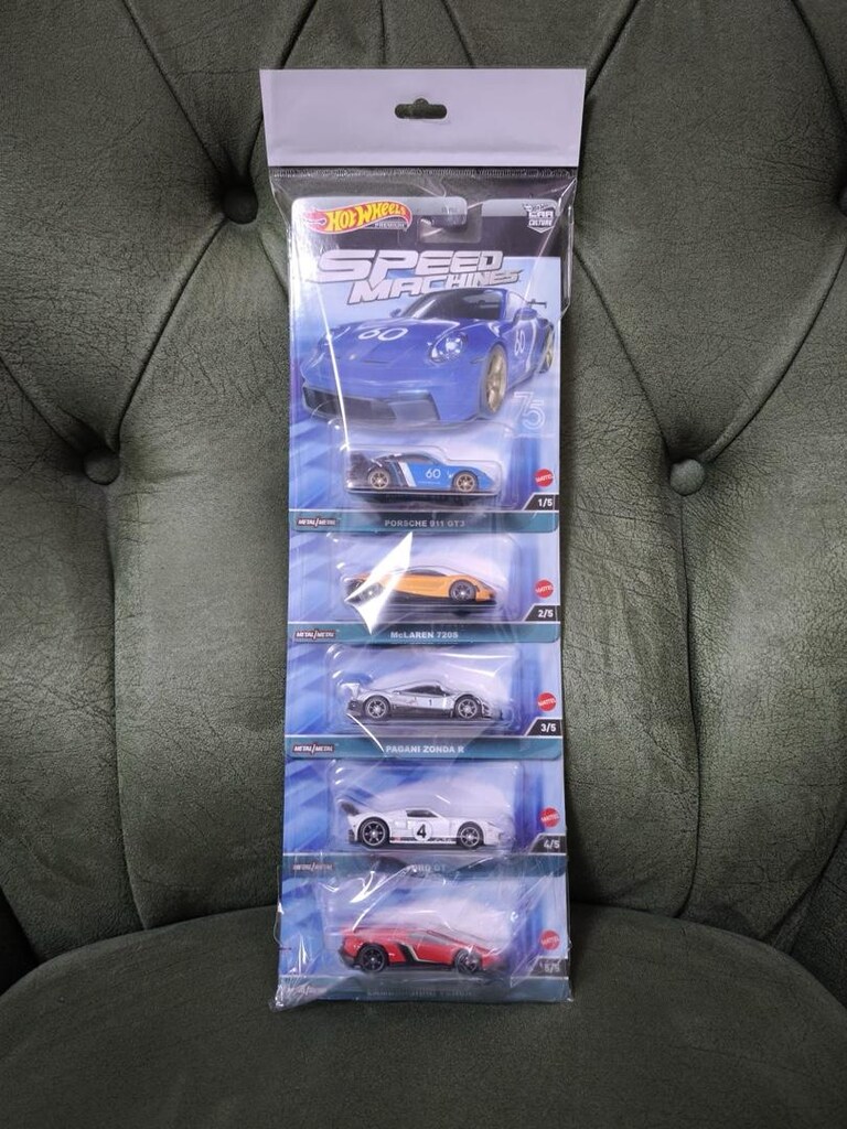 Hot Wheels Speed Machines Premium Seti - 3