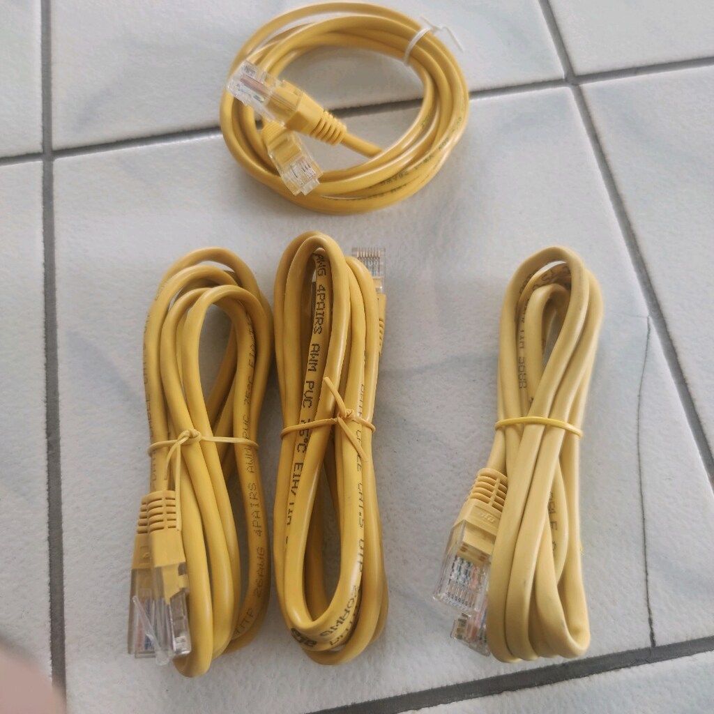 1 mt Cat5 ethernet kablosu - 2