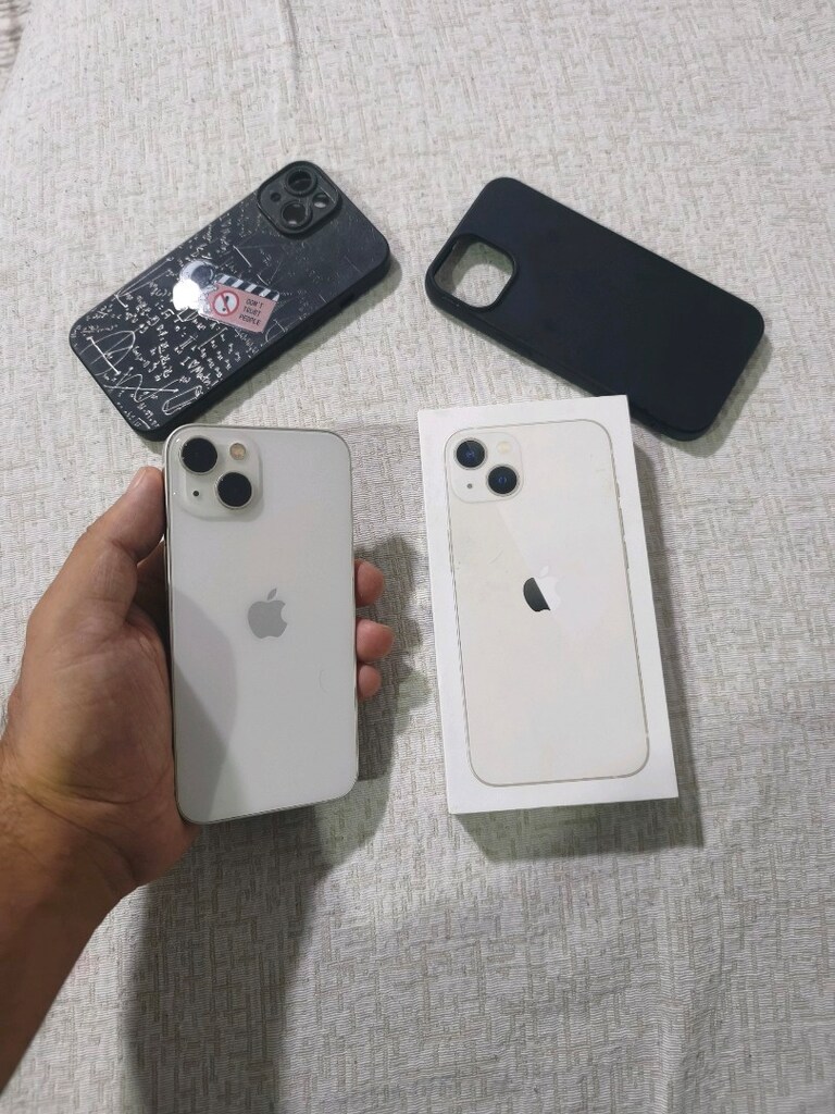 iPhone 13 128 GB kutu faturalı hatasiz tamir görmedi pil 85 takas olur - 2