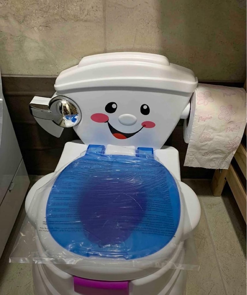 Fisher price tuvalet(lazımlık)