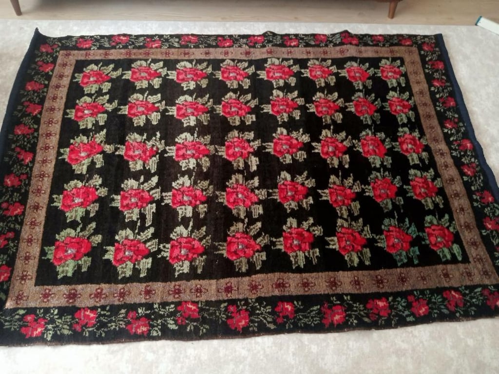 antika yün halı - 2