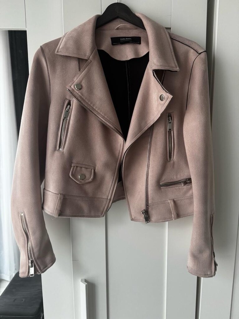 Zara Pudra Güderi Ceket - 2