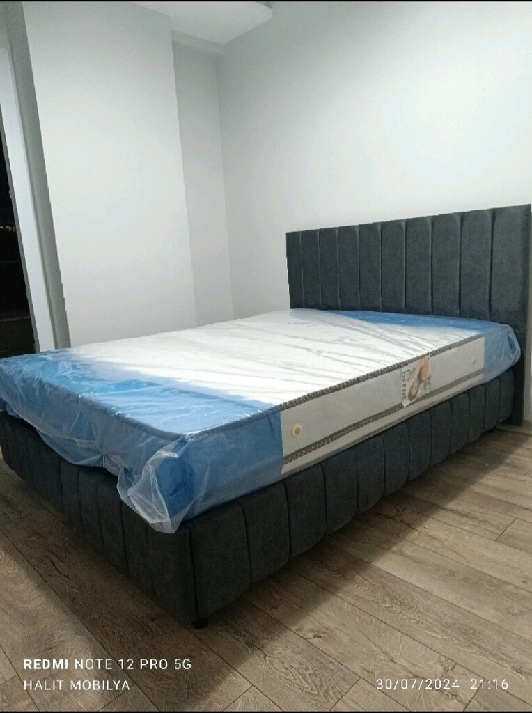 160/200 cm'lik baza Başlık yatak takım sandıklı baza - 2