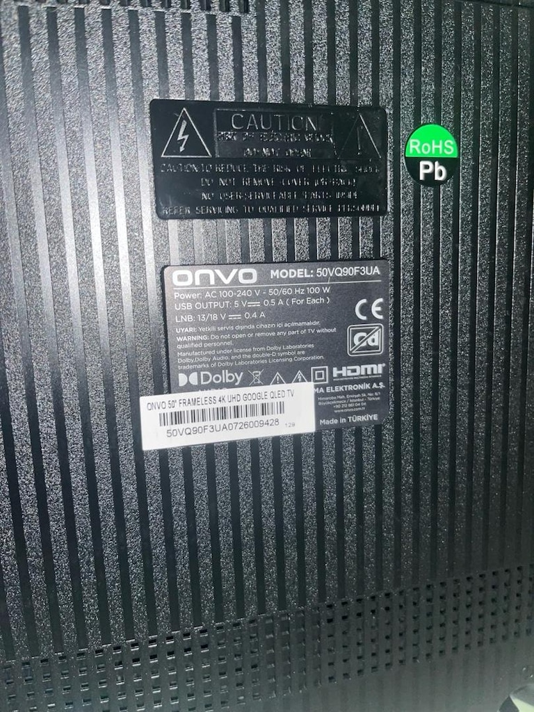 ONVO 50 İnç 4K QLED Google TV - 4