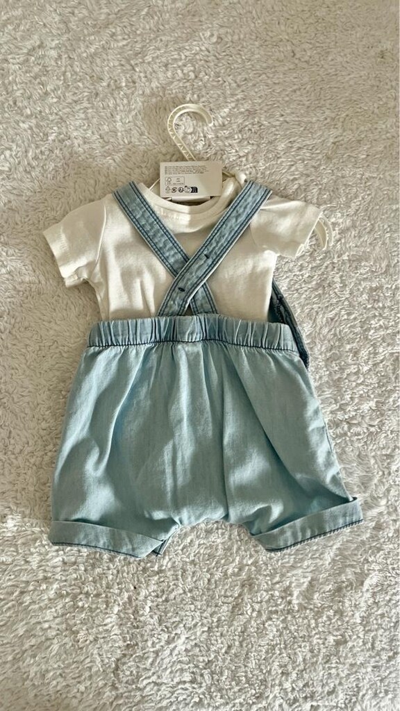 H&M Organik Pamuklu İkili Takım + Deniz Ayakkabısı HEDİYE - 4