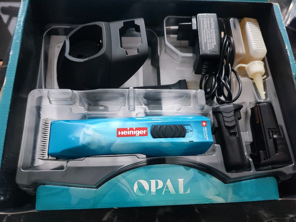 Heiniger Opal Tıraş Makinesi / 13 mm ve 25 mm Başlık / Makas Seti - 2