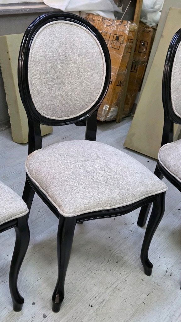 4 adet madalyon sandalye sifir kendi yapimiz - 6