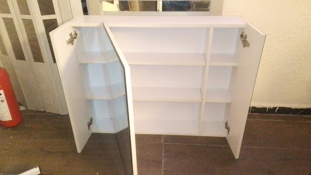 raflı aynalı dolap - 2