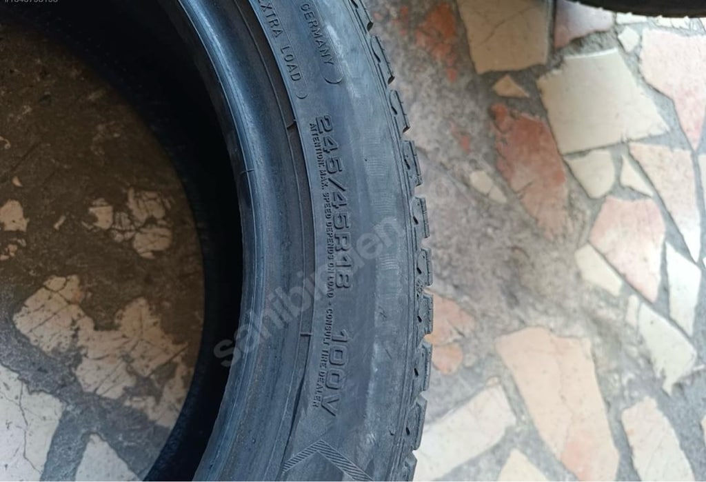 245/45/18 rft Goodyear kış - 6