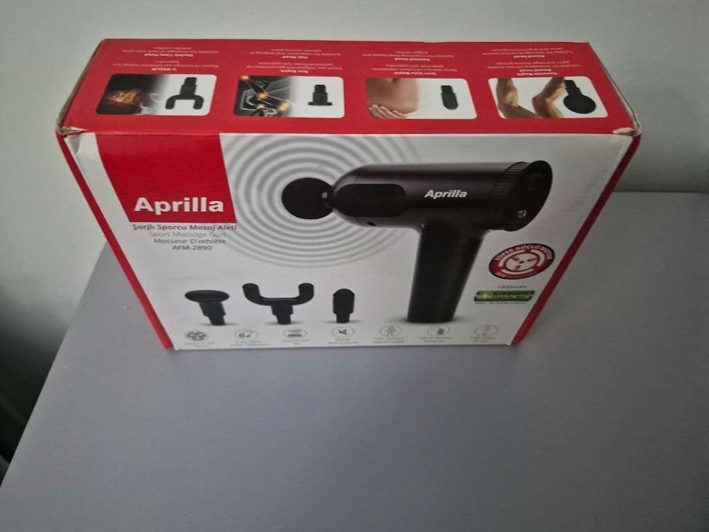 Aprilla Sporcu Başlıklı Masaj Aleti - 2