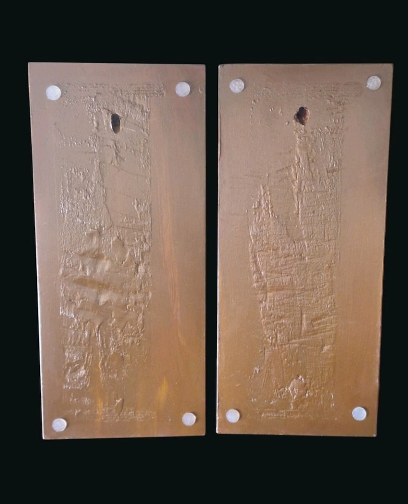 pirinç duvar şamdanları - 5
