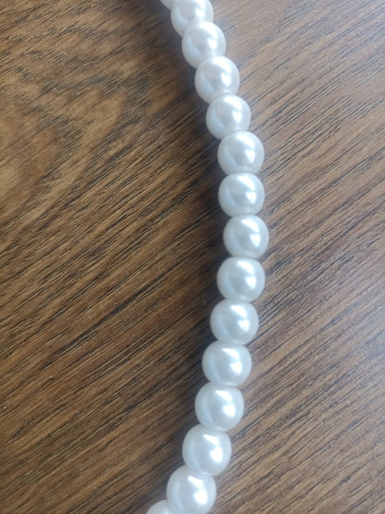 inci kolye renk beyaz - 2