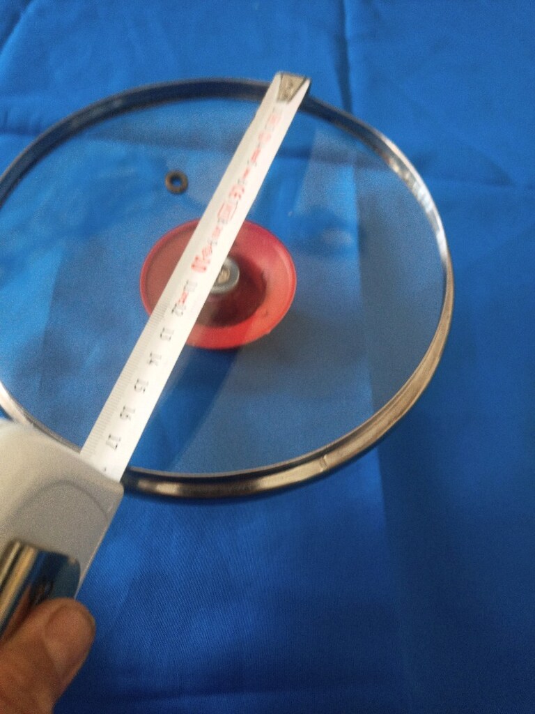 cam tencere tava kapağı çapı 17.5 cm - 7