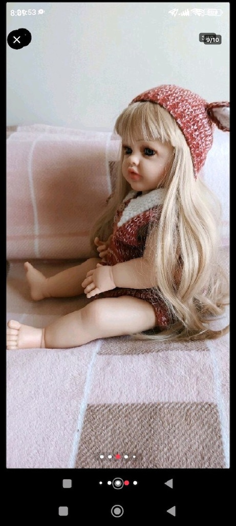 YENİ REBORN BEBEK OYUNCAK BEBEK SİLİKON BEBEK - 9