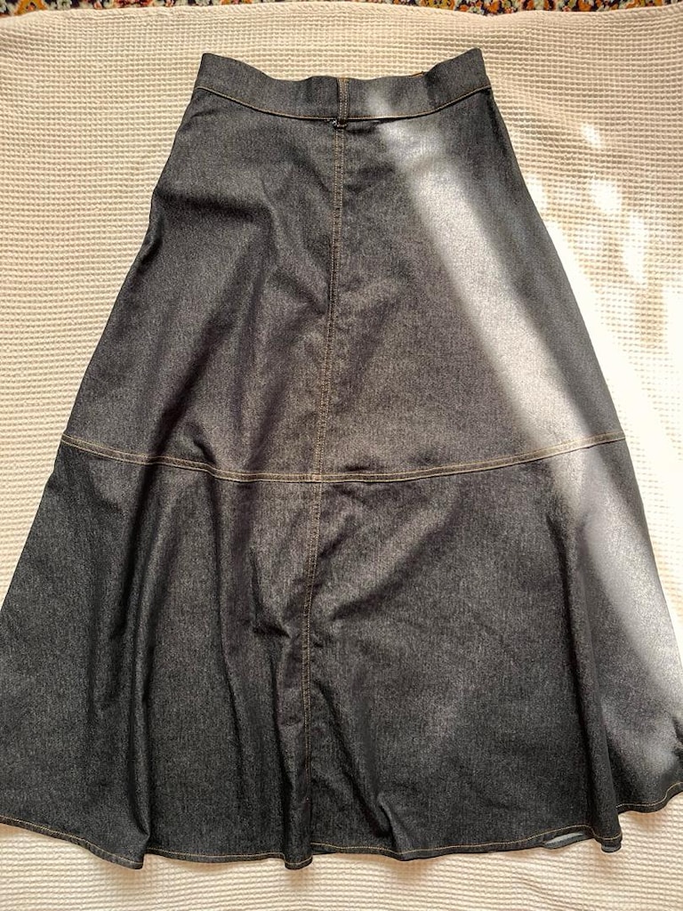Uzun Kot/Denim Etek - 2
