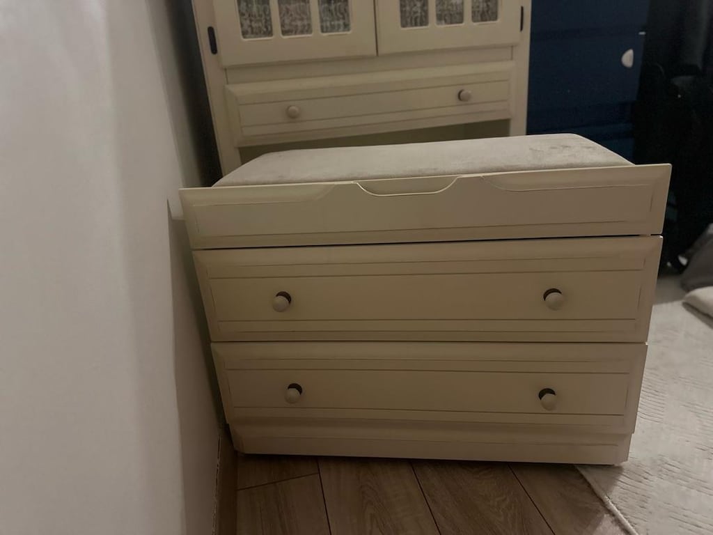 ÖZEL YAPIM VİNTAGE MAKYAJ MASASI. - 3