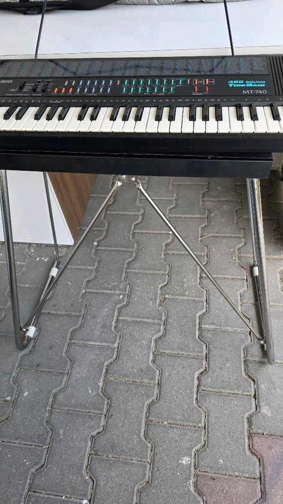 Casio Mt-740 org, 61 tuş, japon, stand, çanta - 8