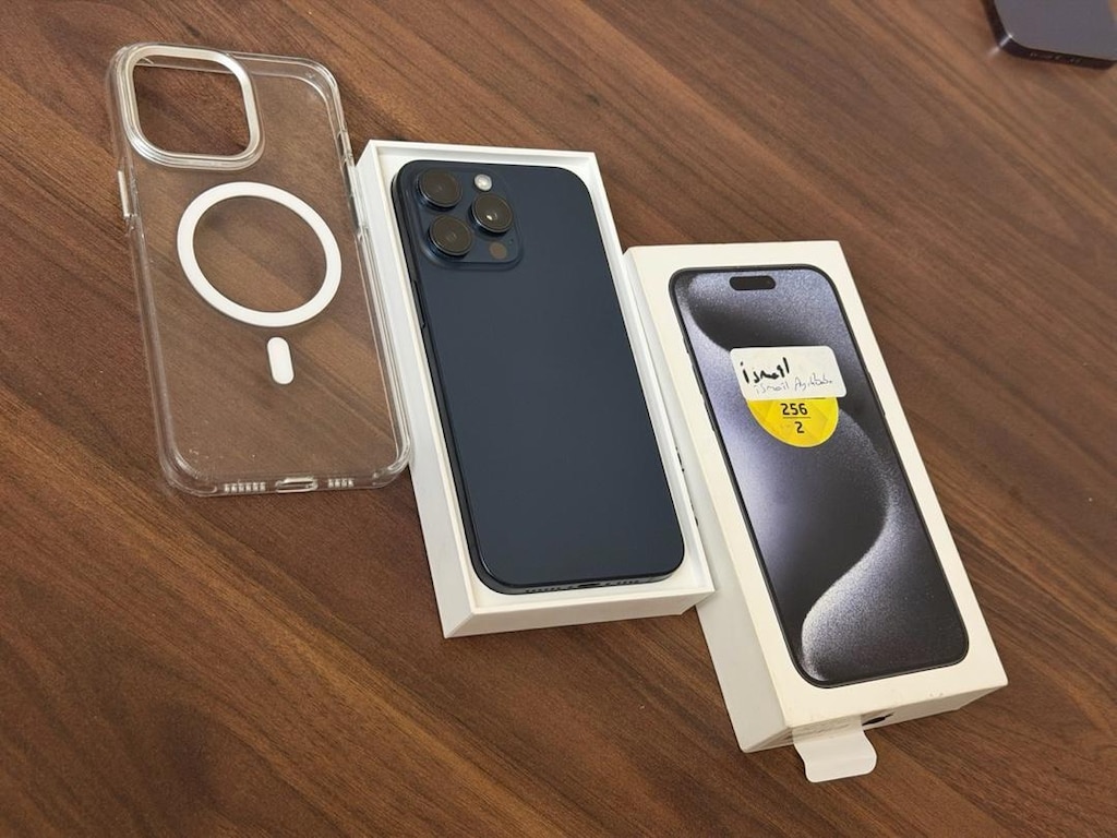 iPhone 15 Pro max 256 gb orjinal garantili seri tertemiz - 2