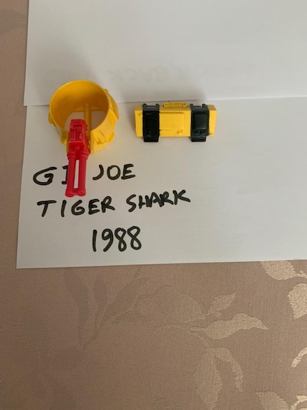 GI JOE TIGER SHARK 1988 | Türkiye'deki İkinci El Eşyaları Al & Sat