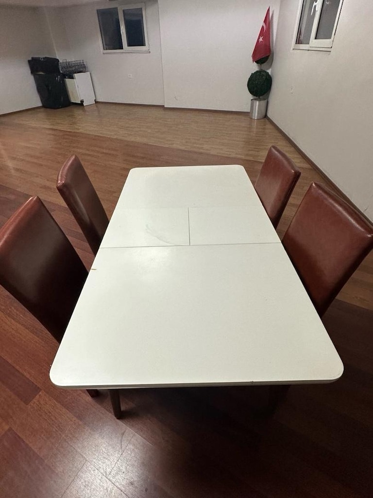 MASA AVANGART MEDEFE 4 kişilik 4 SANDALYE - 2