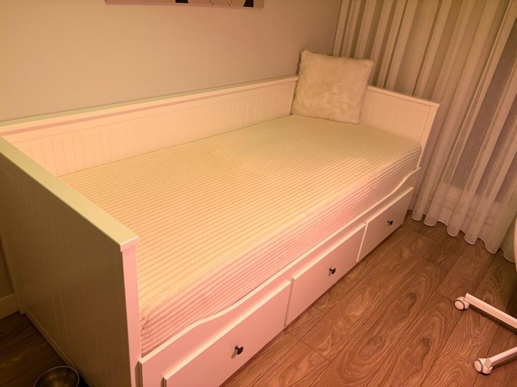 ikea Hemnes Divan- 2'li Orjinal Yatak Dahil- Orta Sert - 2