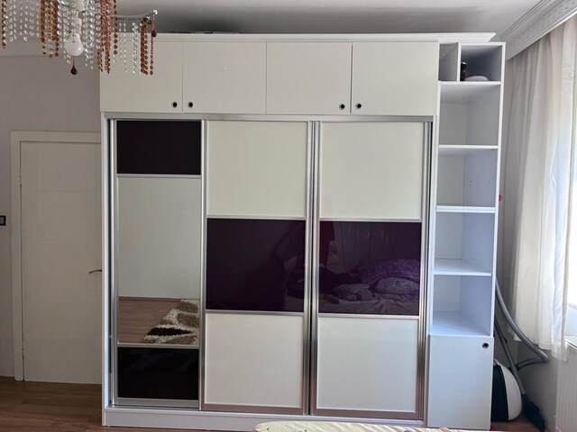 Mdf Elbise dolabı sürgülü gardrop