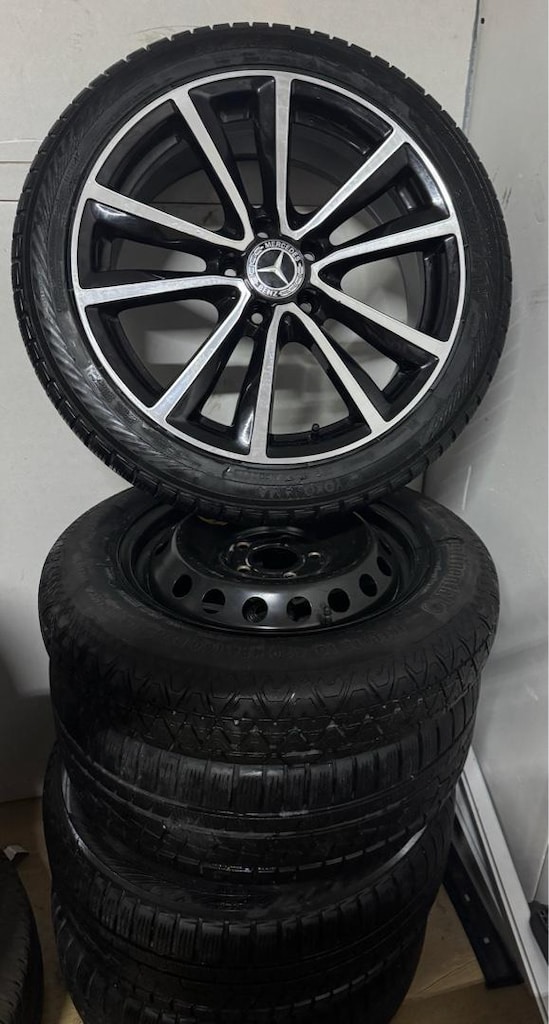 Mercedes jant lastik takimi sifir ayarinda 5x112 18 inç - 13