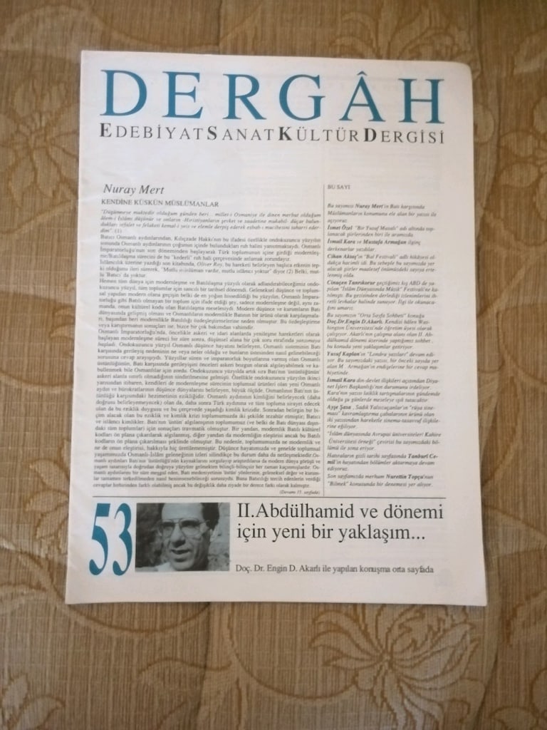 Dergah Edebiyat Sanat Dergisi 53/57.Sayılar - 3