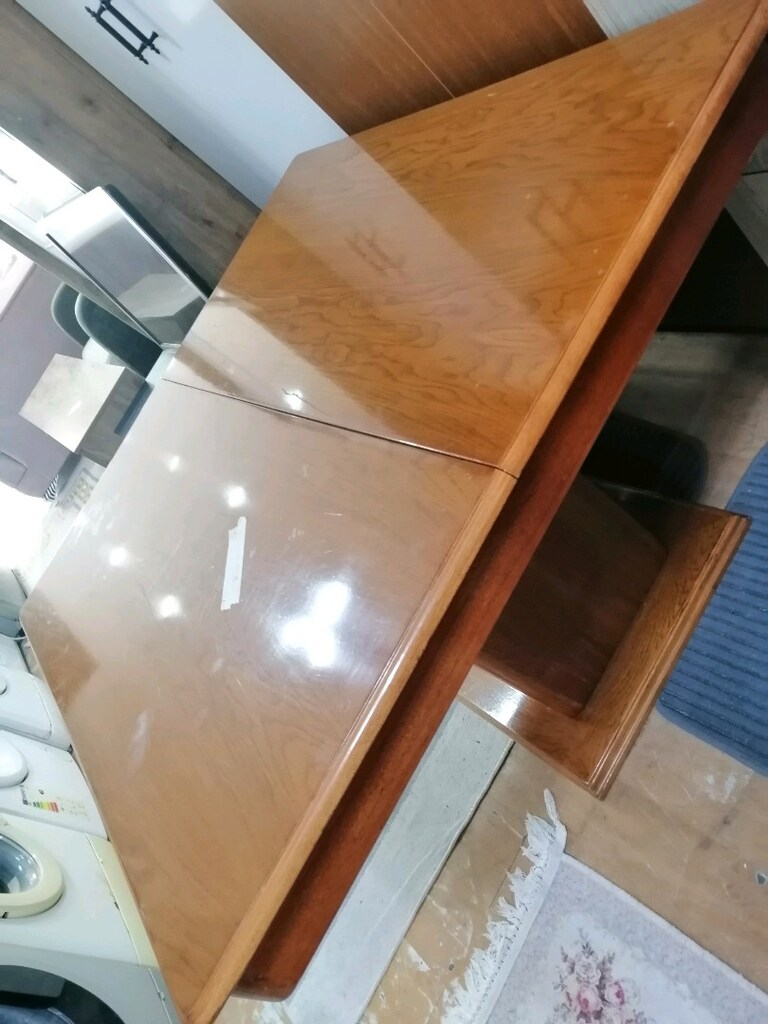 mutfak masası kare kütük masa olarak bilinir - 3