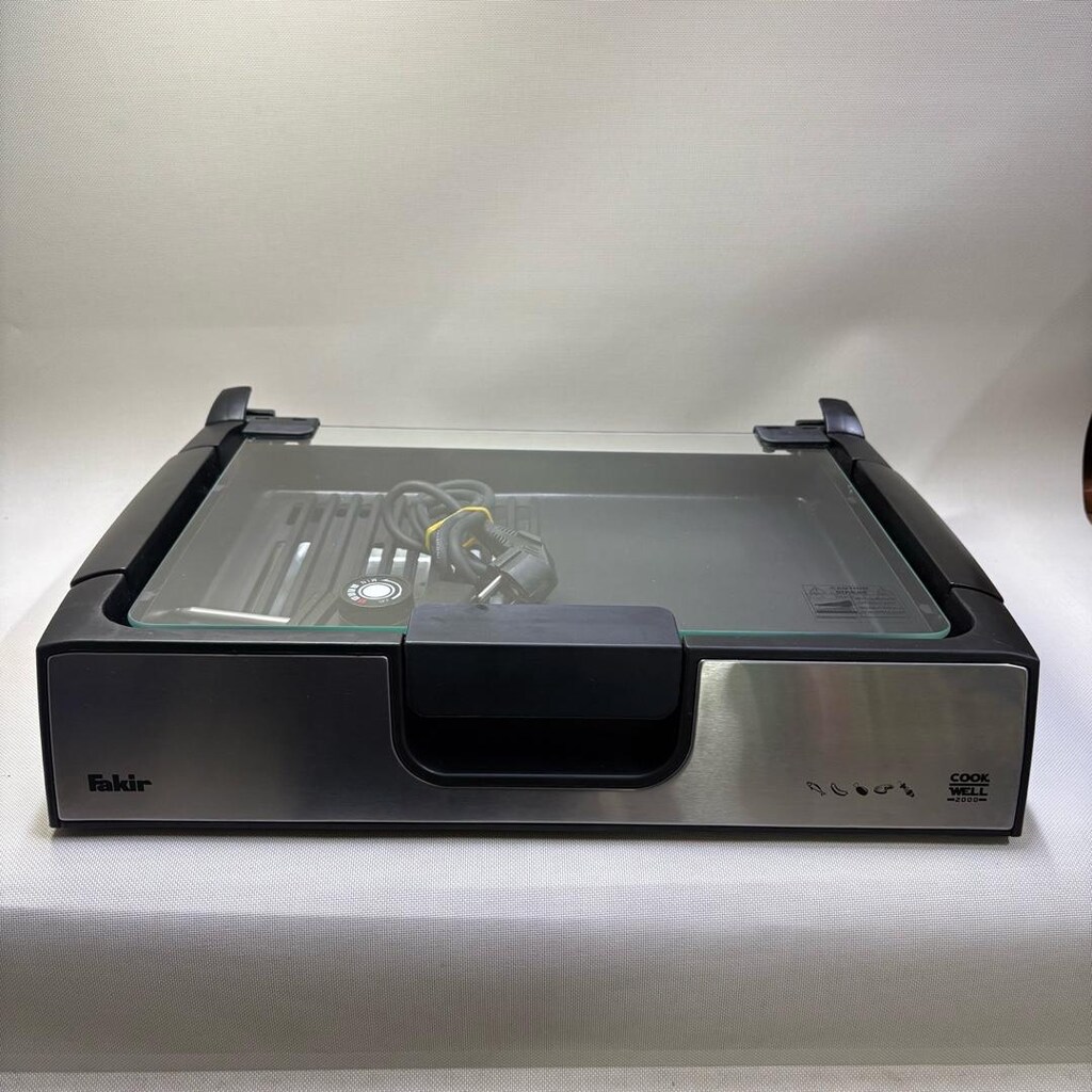 Fakir Cookwell Kapaklı Dumansız Izgara - 2000W (Sıfır Ayarında) - 7