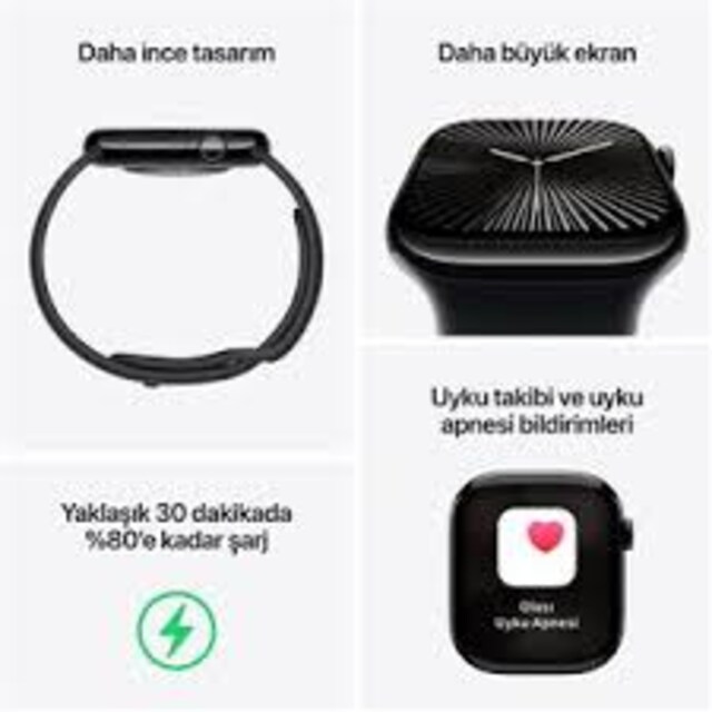 APPLE WATCH 10 46MM JET BLACK GPS