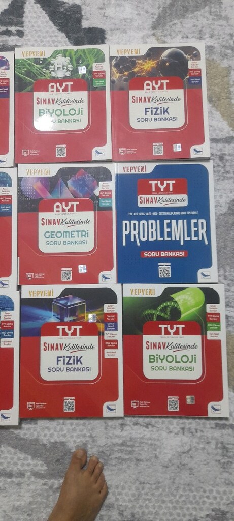 TYT AYT TEST KİTAPLARI - 3