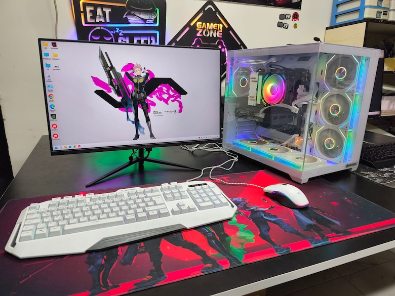 DDR5 SETUP RYZEN 5 7600X-16GB-1 TB-RT 3060 12 GB-24 İnc 240Hz Monitör - 4