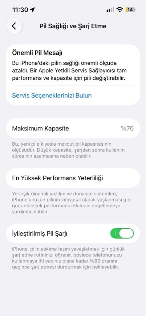 İphone 13 Pro Çıkma Orjinal Pil - 3
