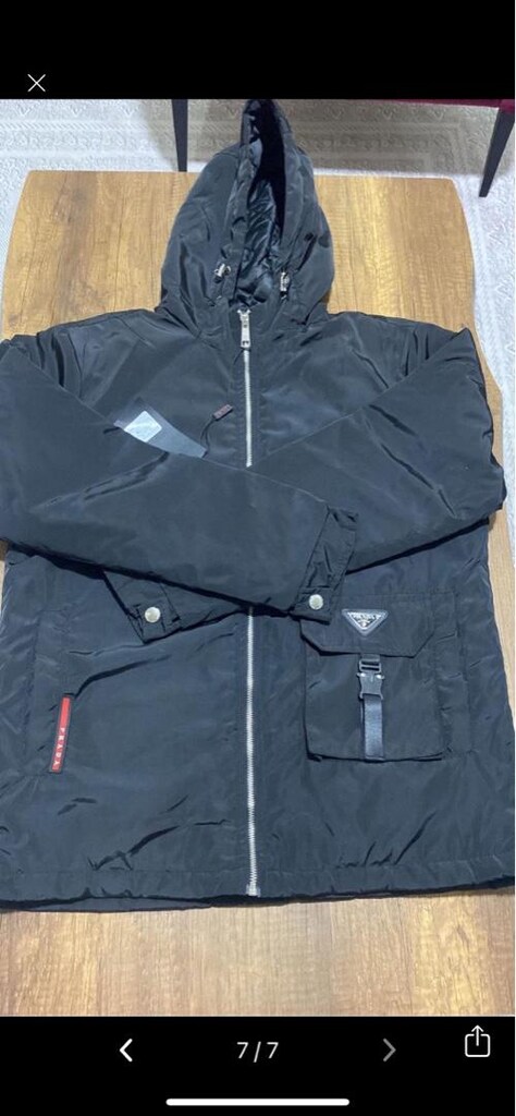 prada L beden siyah mont