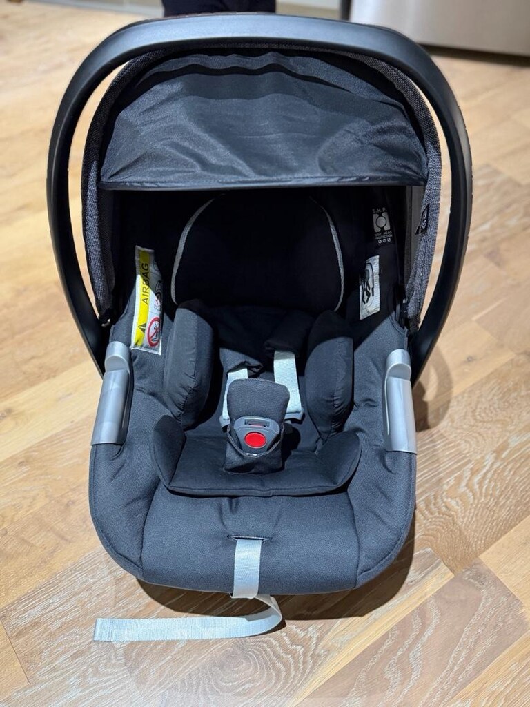 Inglesina Darwin Ana Kucağı / Oto Koltuğu - Upper Black - 3