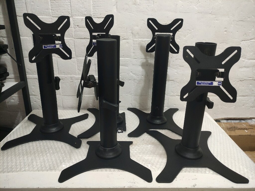 monitör / TV ayak. metal pivot 360 derece dönebilen asansörlü 17 '/27' - 2