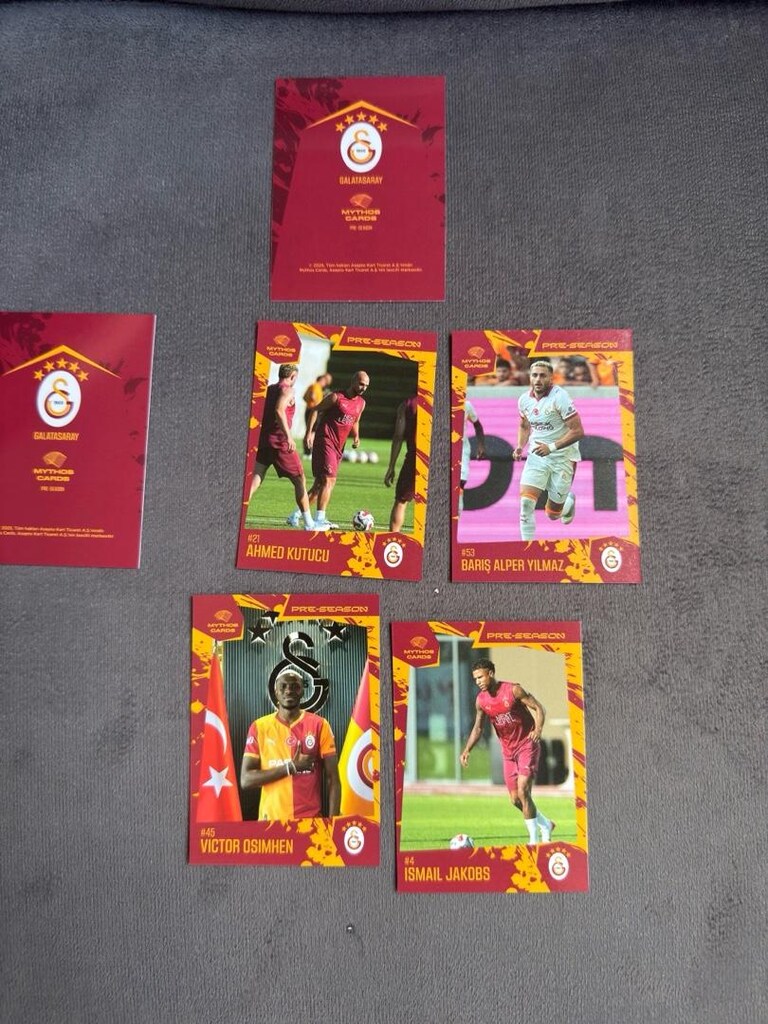 Galatasaray Futbolcu Kartları - 4