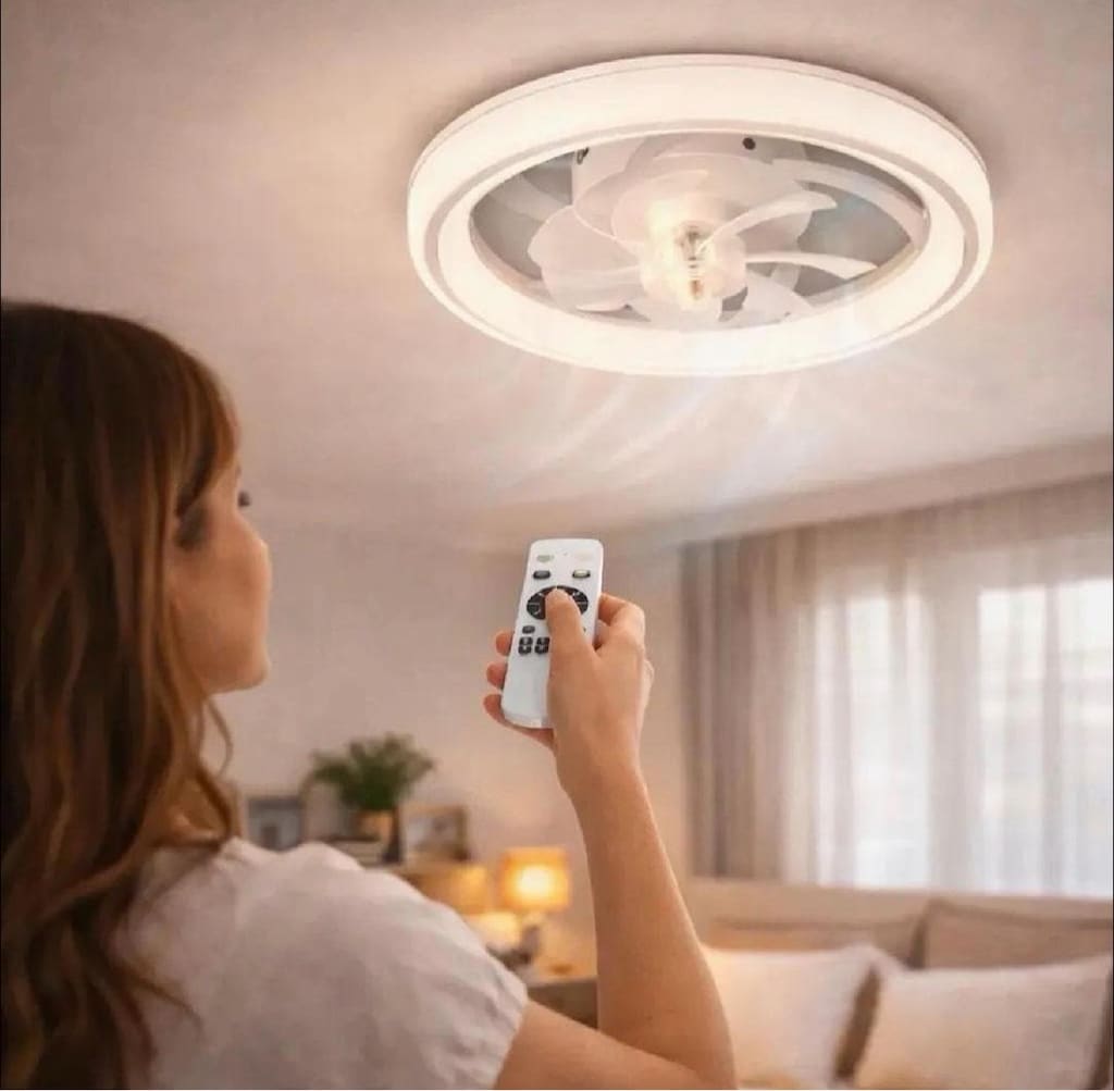 Cata CT-3010 Meltem Led Tavan Vantilatörü, tavan armatürü, kumandalı - 4